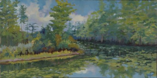 Gators Round the Bend - Artist Cynthia Maronet